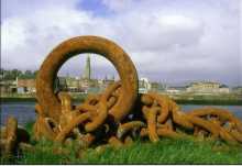 Rusted Chains - Greenock by Craig McMaster